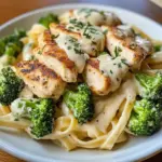 Creamy Chicken Alfredo with Broccoli