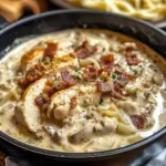 Creamy Chicken & Bacon Stroganoff
