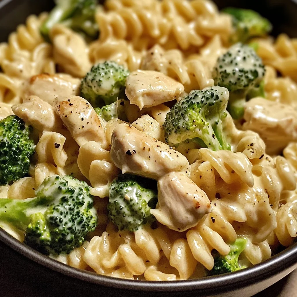 Creamy Chicken & Broccoli Pasta