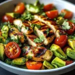 Grilled Chicken Avocado Salad