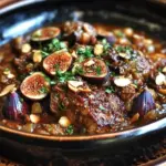 Moroccan Lamb Tagine with Figs, Almonds & Warm Spices