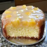 Pineapple Cream Cheese Pound Cake with Pineapple Glaze