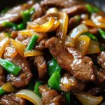 Savory Stir-Fried Beef with Sweet Onions in a Chinese-Style Sauce