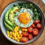 Sunshine Veggie & Egg Bowl