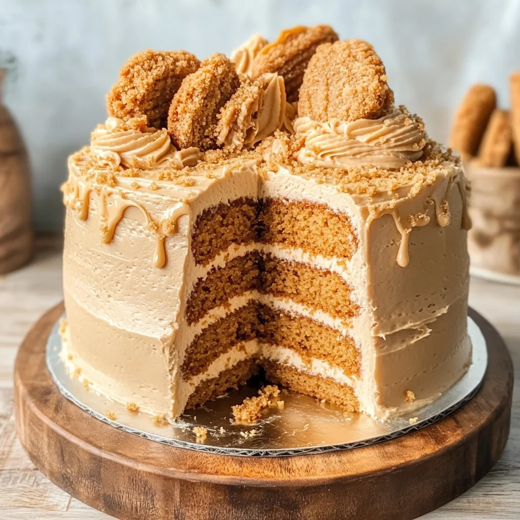 Biscoff Cake