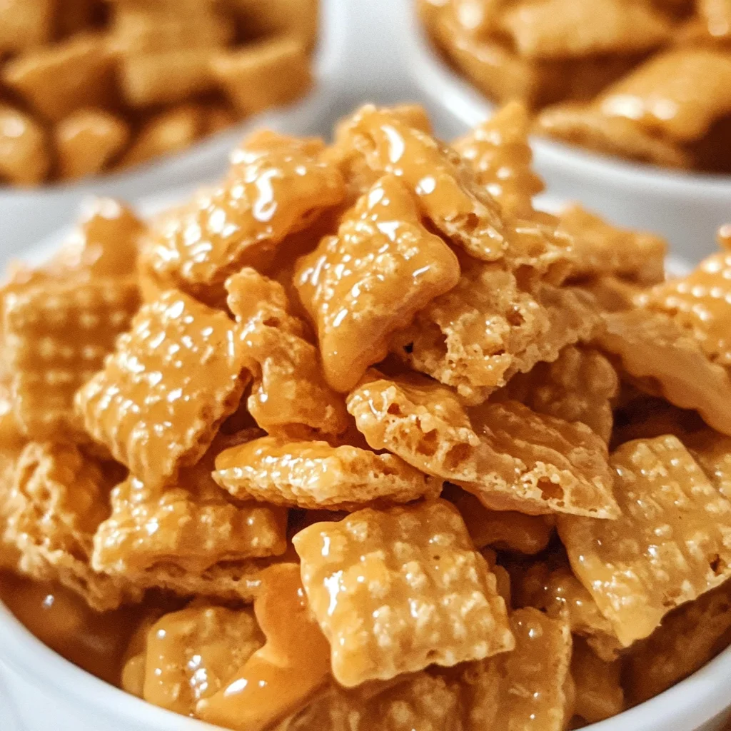 Best Easy Caramel Crispix Recipe