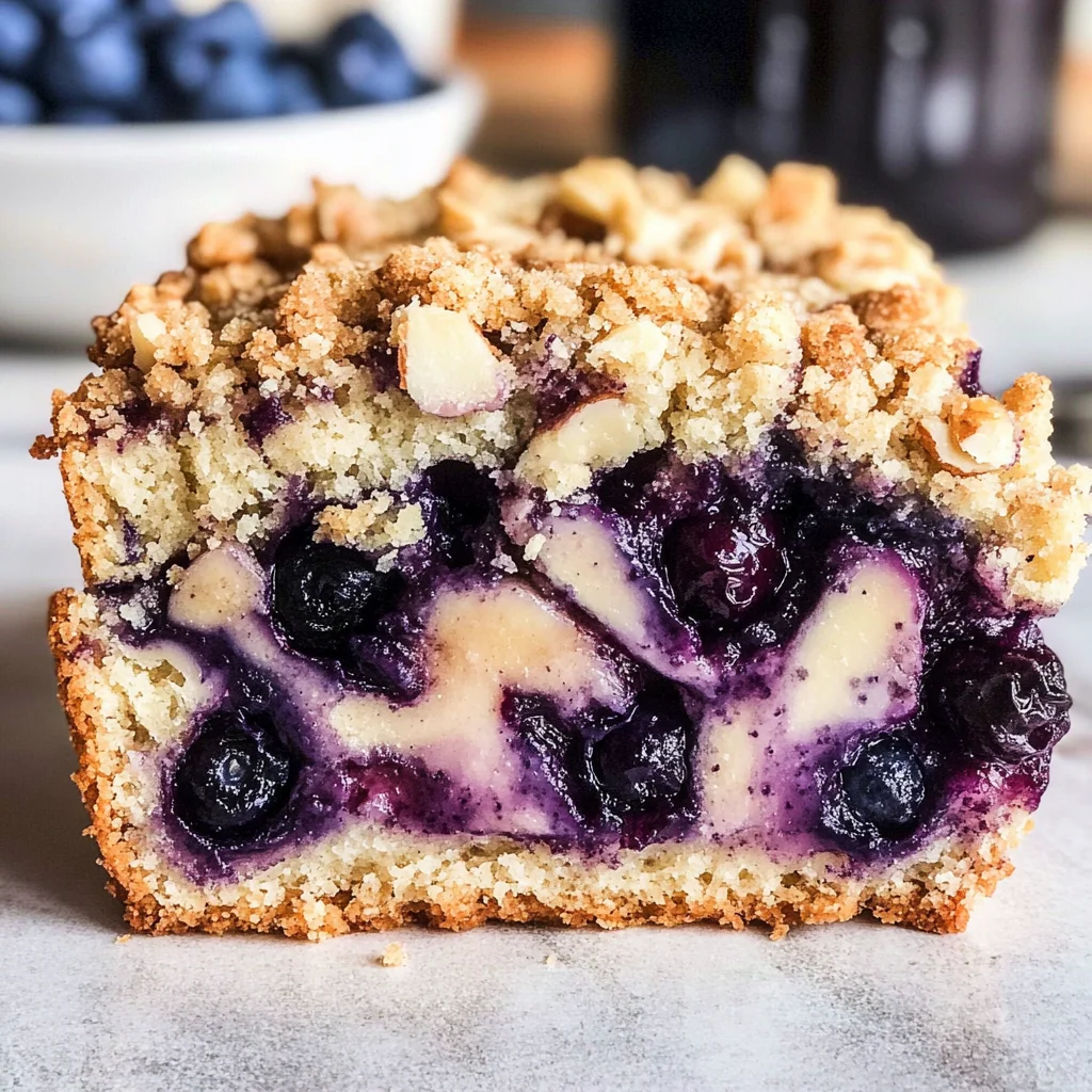 Blueberry Pie Quick Bread