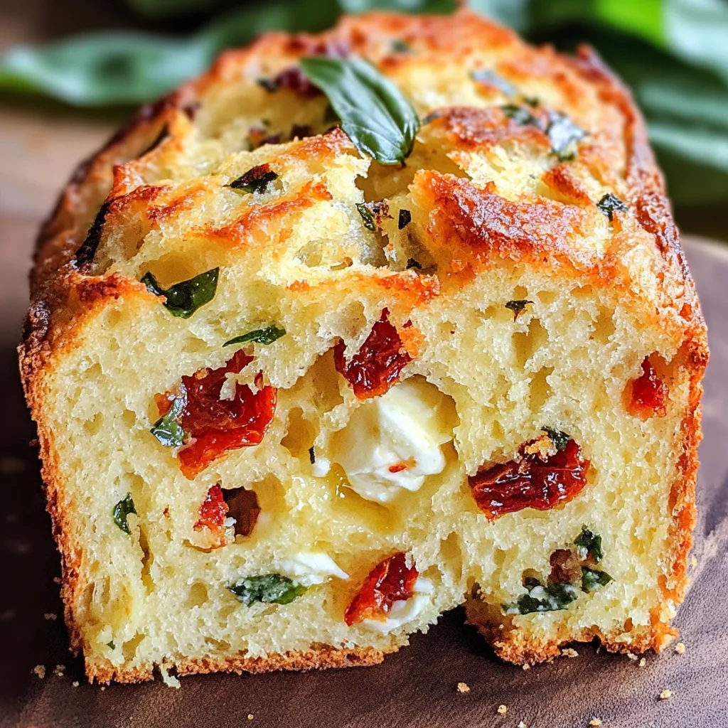 Caprese Quick Bread Recipe