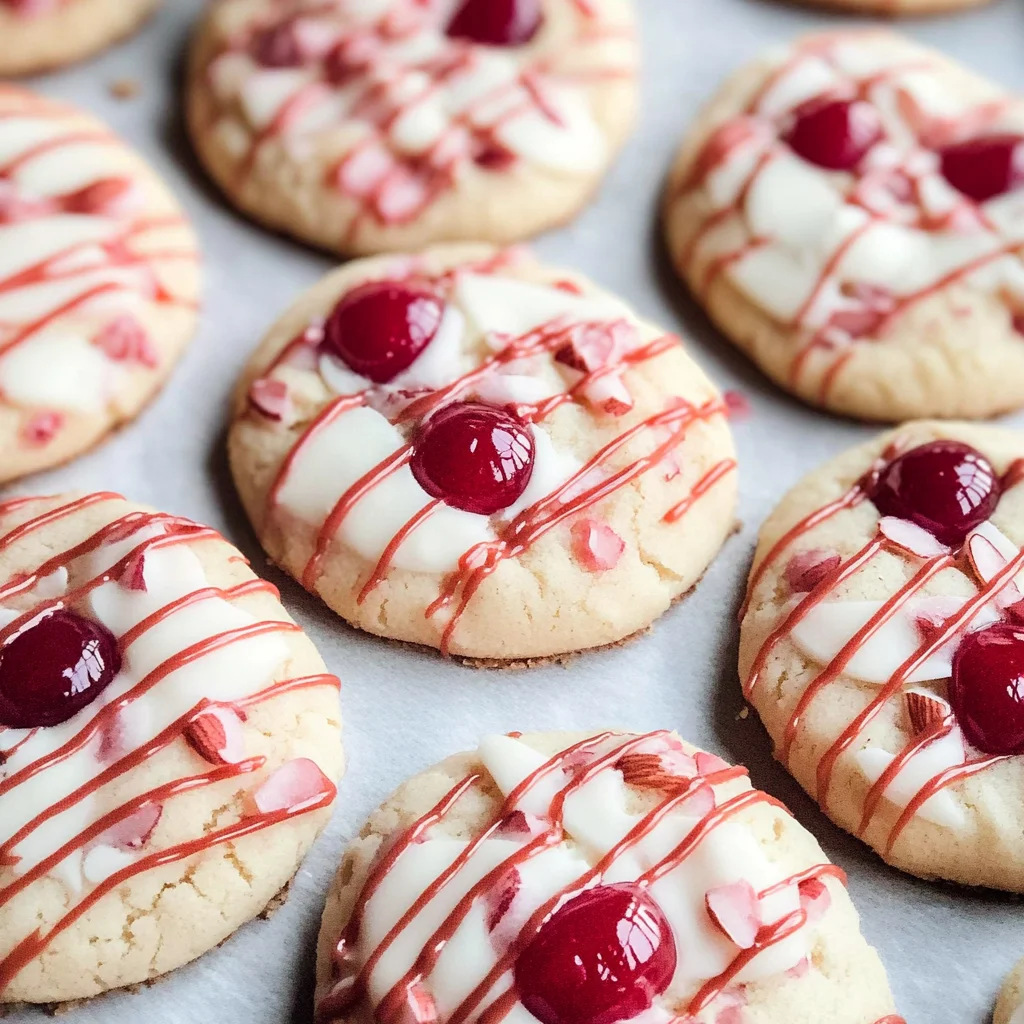Cherry Almond Cookies