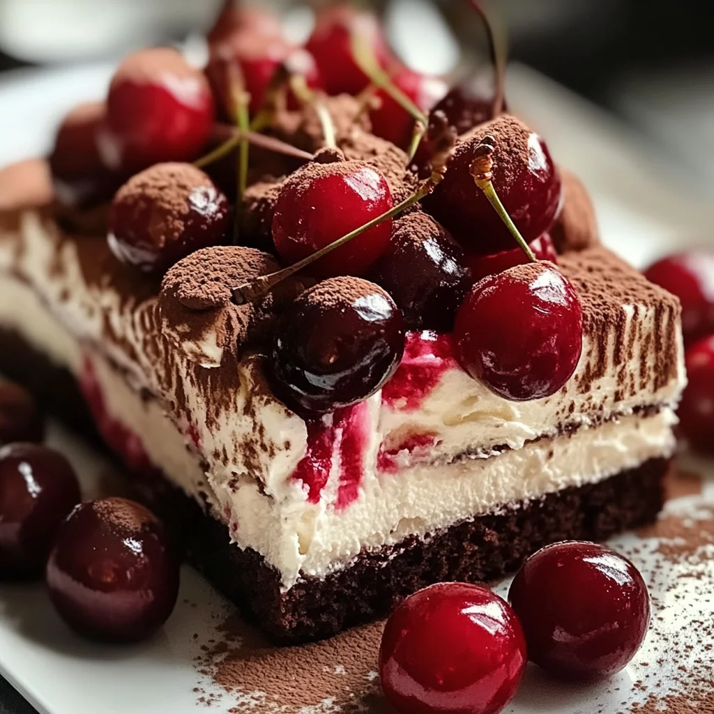 Cherry Amaretto Tiramisu: An Incredible 6-Layer Recipe