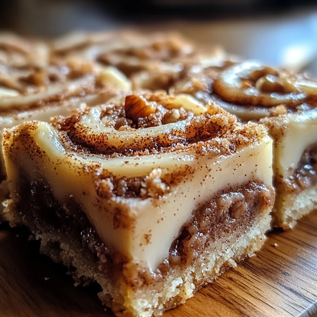 Cinnamon Roll Bliss Bars
