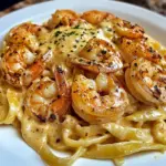 Creamy Cajun Shrimp Fettuccine
