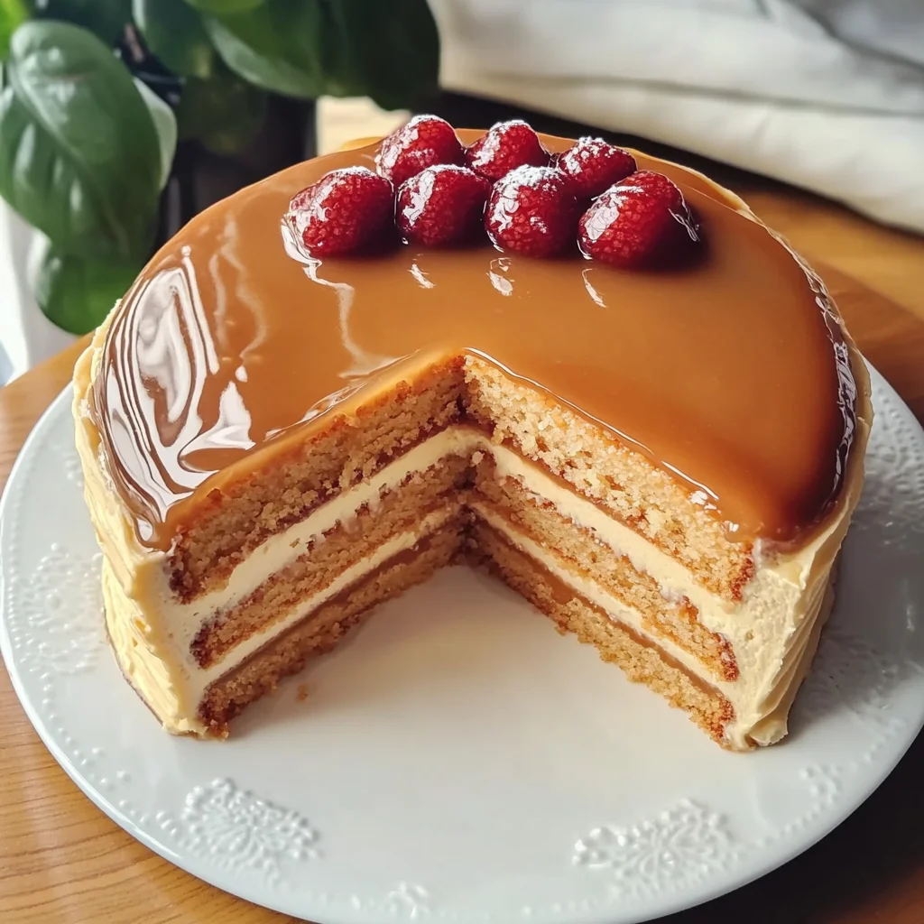 Creamy Caramel Cake
