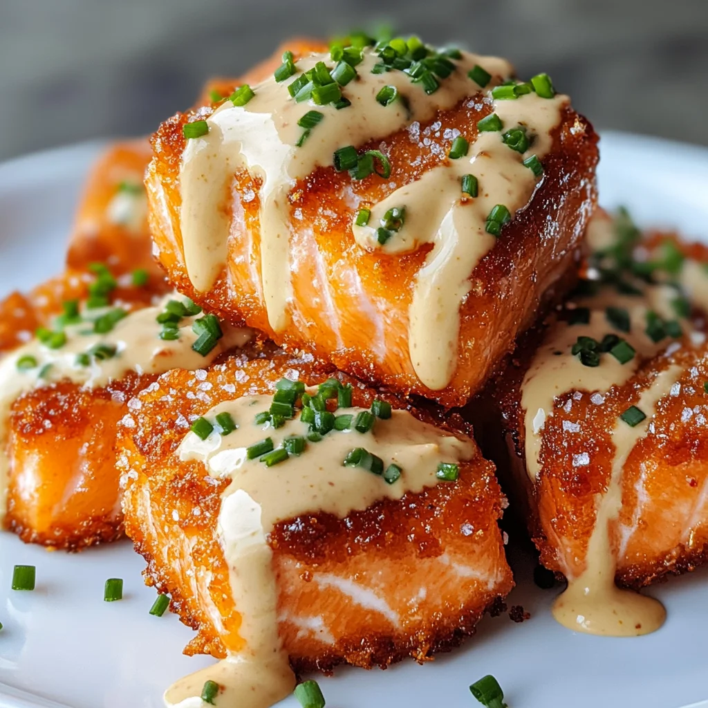 Crispy Bang Bang Salmon Bites: A Delicious Treat Awaiting You!