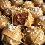 Delicious Salted Caramel Fudge Truffles
