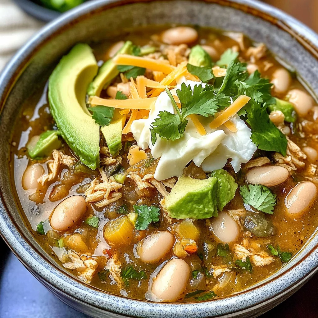 Easy White Bean Turkey Chili Verde