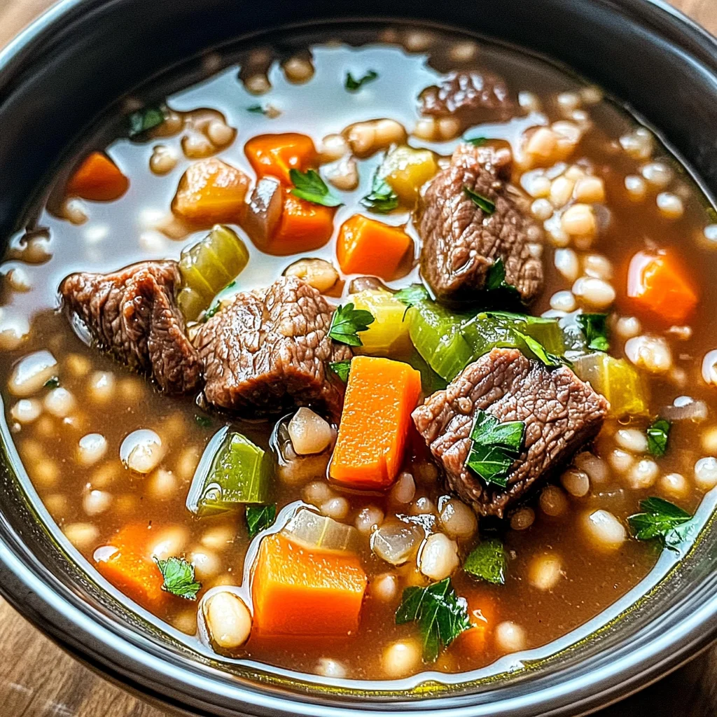 Gordon Ramsay Beef Barley Soup