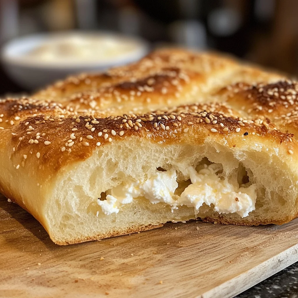 Greek Feta Bread: Tiropsomo- Soft & Delicious!
