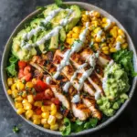 Healthy Chicken Taco Bowls