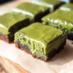 Matcha Mochi Brownies
