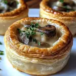 Mini Mushroom & Gruyère Pot Pies