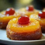 Mini Pineapple Upside Down Cakes