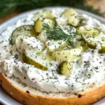 Mouthwatering Dill Pickle Cream Cheese