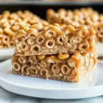 No Bake Peanut Butter Cheerio Bars