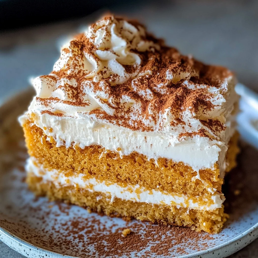 Pumpkin Tres Leches with Cake Mix