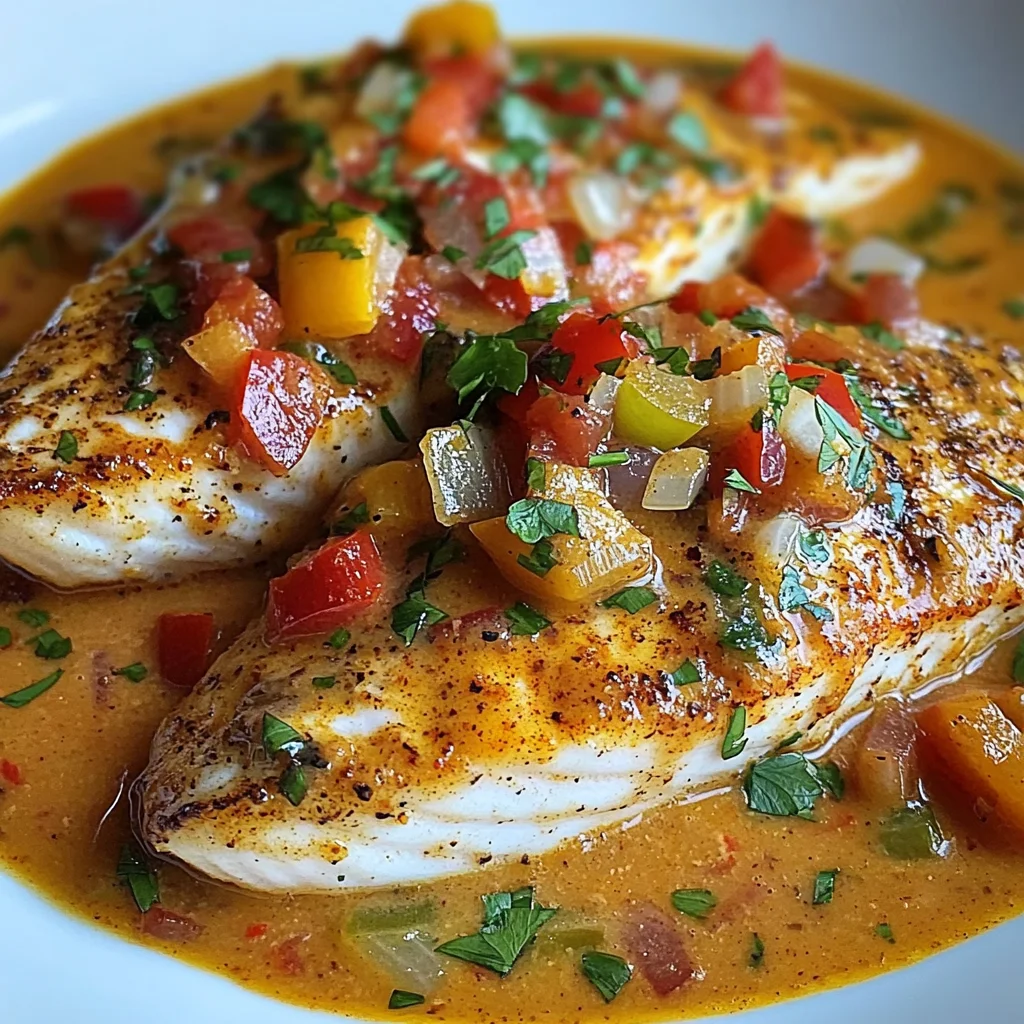 Red Snapper with Creole Sauce
