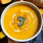 Roasted Butternut, Sweet Potato and Carrot Soup