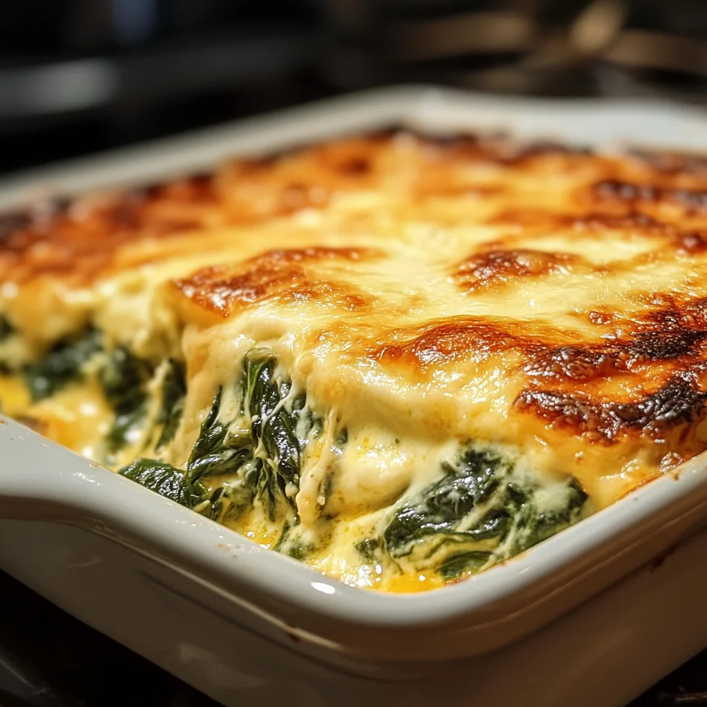Spinach and Cheese Casserole