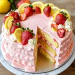 Strawberry Lemon Cake