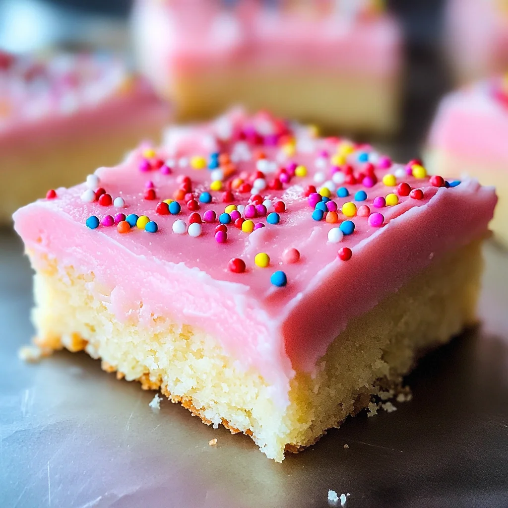 Sugar Cookie Bars