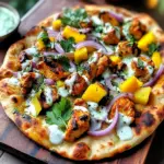Tandoori Chicken Naan Pizza: A Flavorful Twist on Tradition