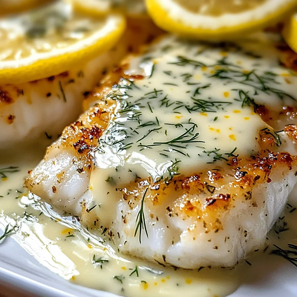 lemon dill baked cod