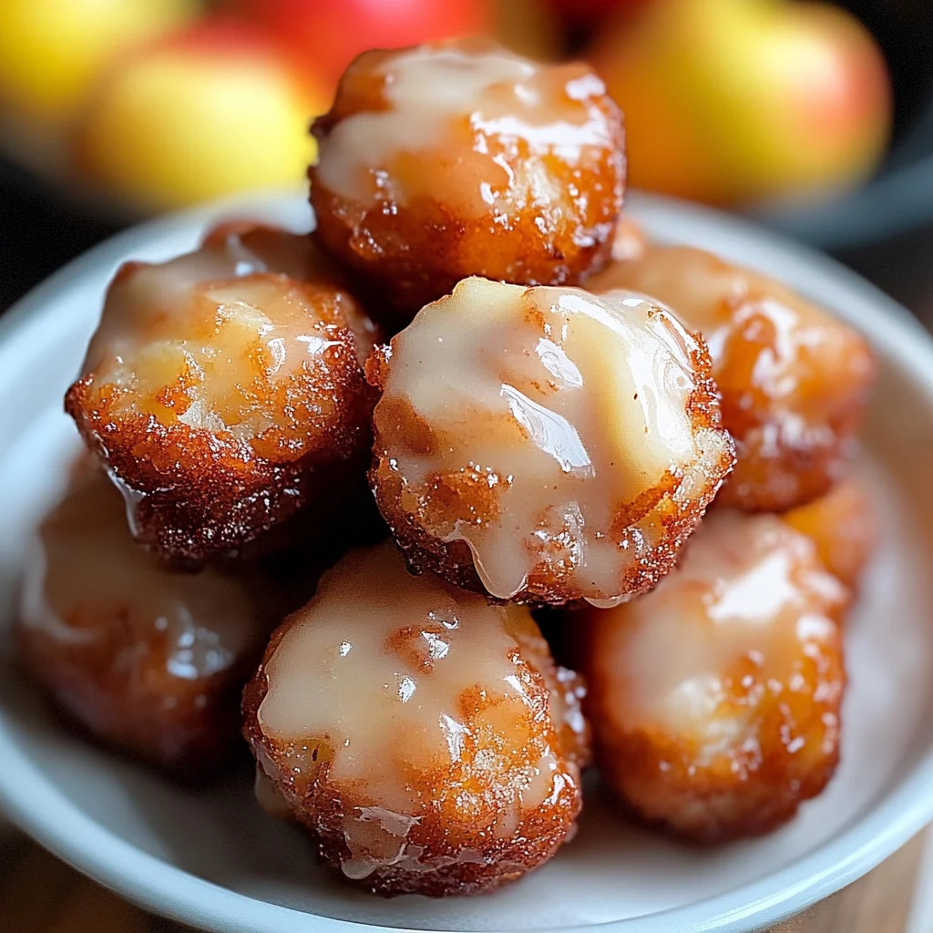 Apple Fritter Bites