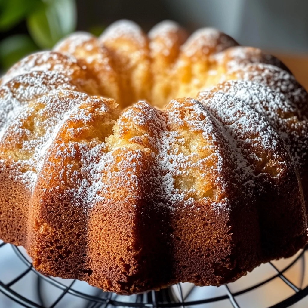 Banana Bread Bundt Cake