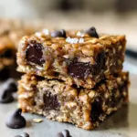 Banana Peanut Butter Oat Bars