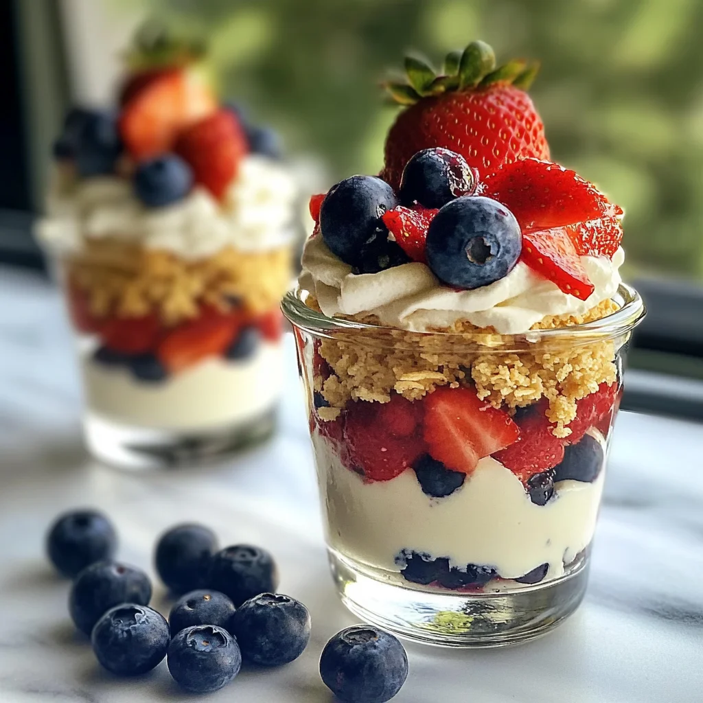 Berry Cheesecake Parfaits