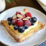Berry Custard Pastry with Italian Crema Pasticcera