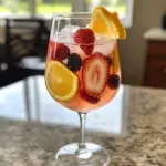 Berry Rosé Sangria Cocktail Recipe