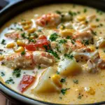 Bobby Flay's Crab & Corn Chowder Recipe