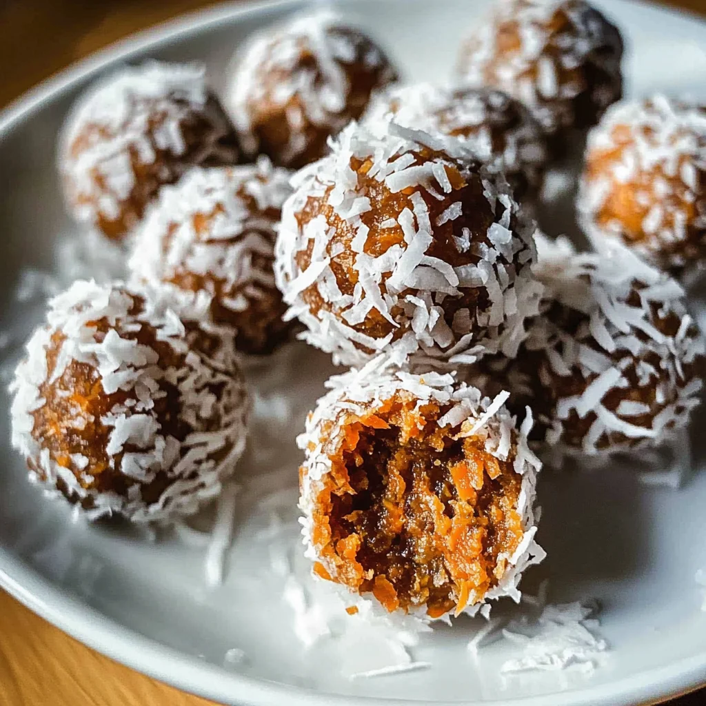 Carrot Cake Energy Balls