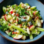 Celery Salad With Apples and Blue Cheese