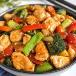 Chicken with Mixed Vegetable Stir Fry