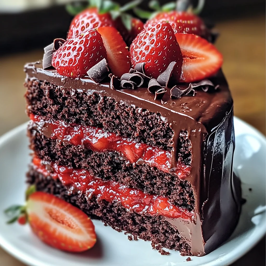 Chocolate Strawberry Cake Recipe: Indulgent Dessert Tips