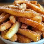 Cinnamon Sugar Apple Fries