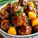 Crock Pot Hawaiian Meatballs (+Video)