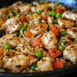 Easy Chicken Pepper Rice Skillet Recipe for Bold, Home-Cooked Flavor